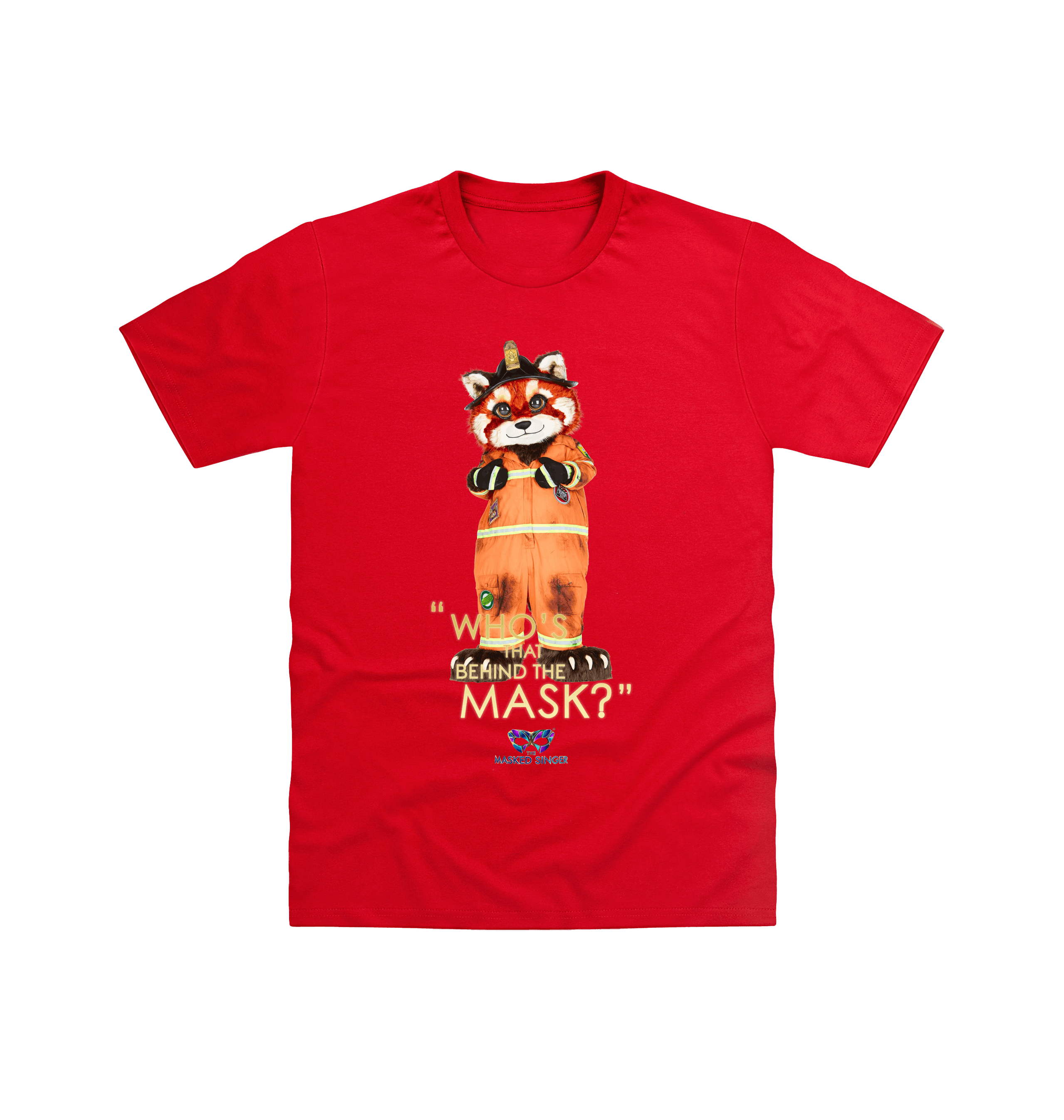 Red Printed T-shirt Front